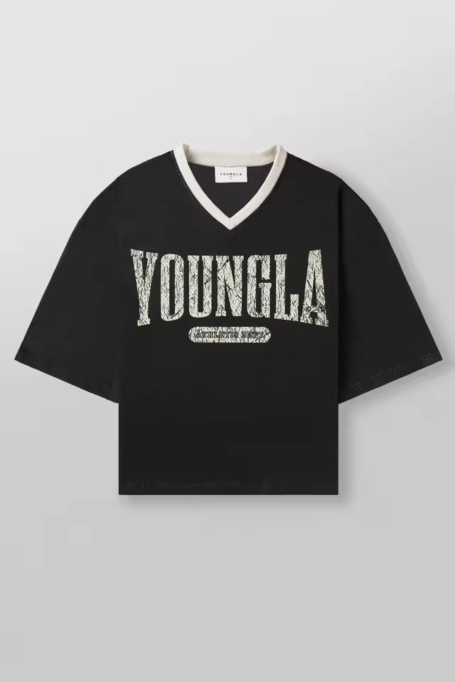 YA Trendy Brand New Summer Fashion Super Large Men's Sports T-shirt, Quick Dry, Breathable
