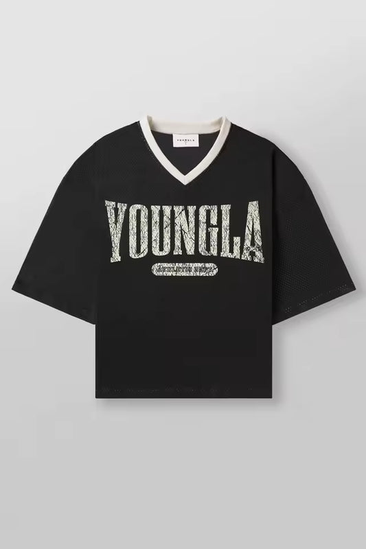 YA Trendy Brand New Summer Fashion Super Large Men's Sports T-shirt, Quick Dry, Breathable