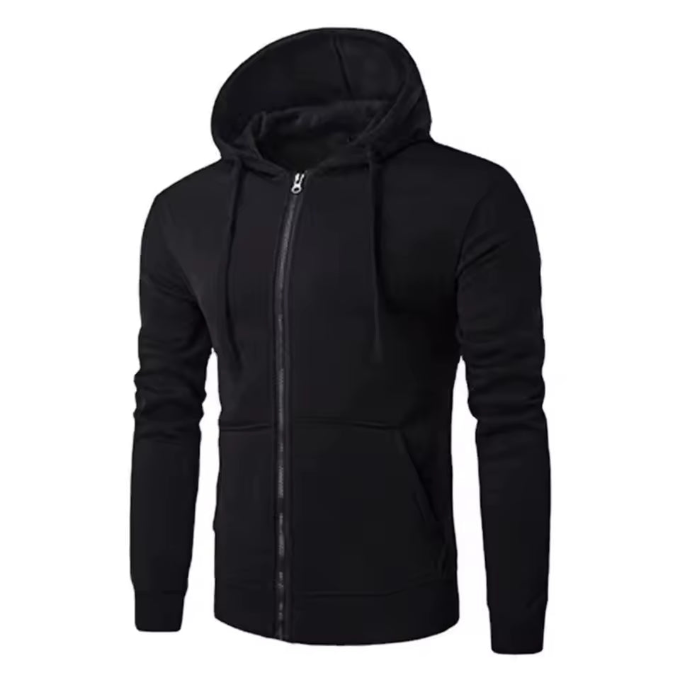 Men Sweatshirts Long Sleeve Jacket Hoodie Zipper Closure Jacket Male Hoodies Sweatshirt Slim Fit Male Clothing