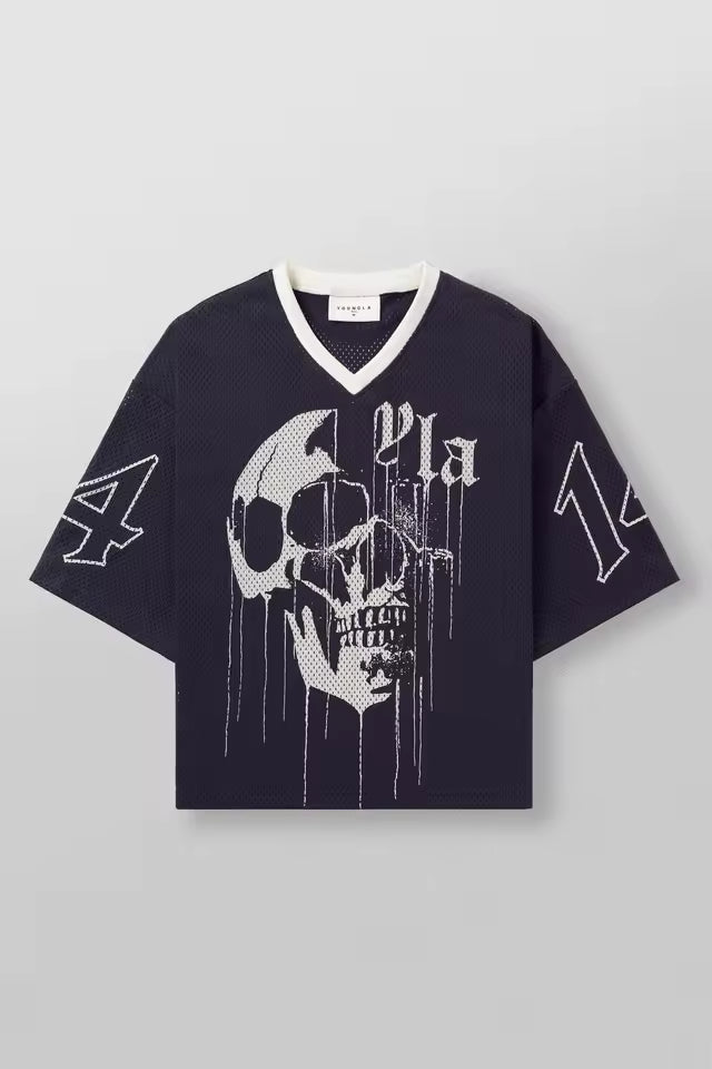YA Trendy Brand New Summer Fashion Super Large Men's Sports T-shirt, Quick Dry, Breathable