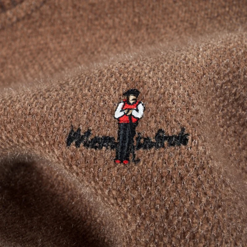 Designer Original Men's Knit Sweater Long Sleeve Crew Neck Soft Warm Anti Pilling Casual Business Autumn Winter Men's Clothing