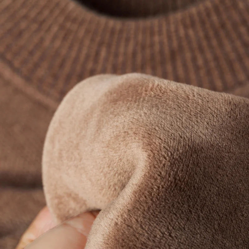 Designer Original Men's Knit Sweater Long Sleeve Crew Neck Soft Warm Anti Pilling Casual Business Autumn Winter Men's Clothing