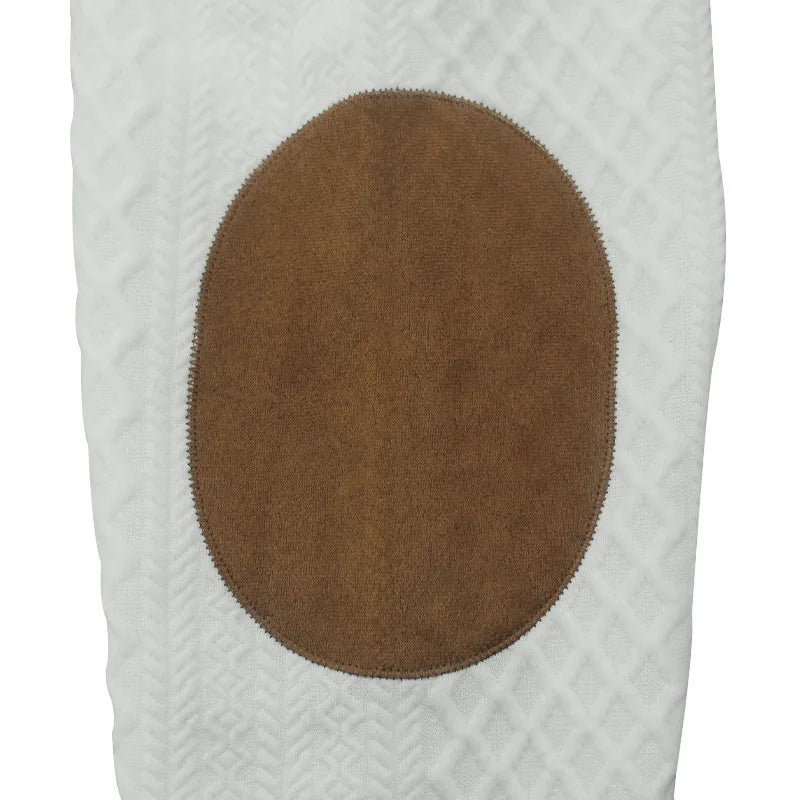 Men's European Size Jacquard Stand-Collar Long-Sleeve Hoodie - Outdoor Casual Knitwear